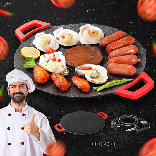 ❄️Winter Specials🍳 Non-Stick Electric Indoor Grill Pan