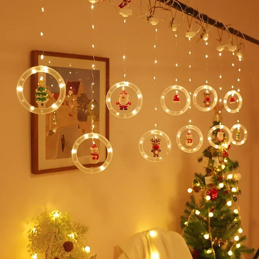 🎅Christmas Sale🎄Festive Cascade Christmas LED String Lights🎅