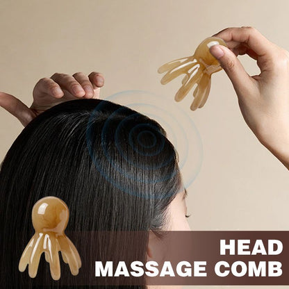 End-of-year clearance sale🎉 Portable Eight-prong Head Massage Comb