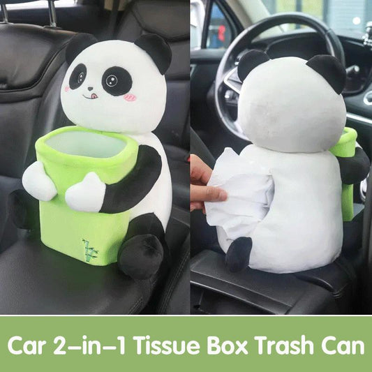 🎅Pre-Xmas Specials🎄Car-mounted Dual-purpose Tissue Box and Trash Can