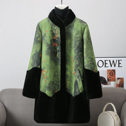 ❄️Winter Specials❄️Women's Fashion Thickened Faux Fur Coat